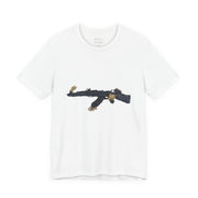 Black Gold AK Shirt — t-shirt graphique SVHAINE ALVAREZ — vue produit 1