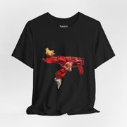 Red Brushstroke Shirt — t-shirt graphique SVHAINE ALVAREZ — vue produit 10