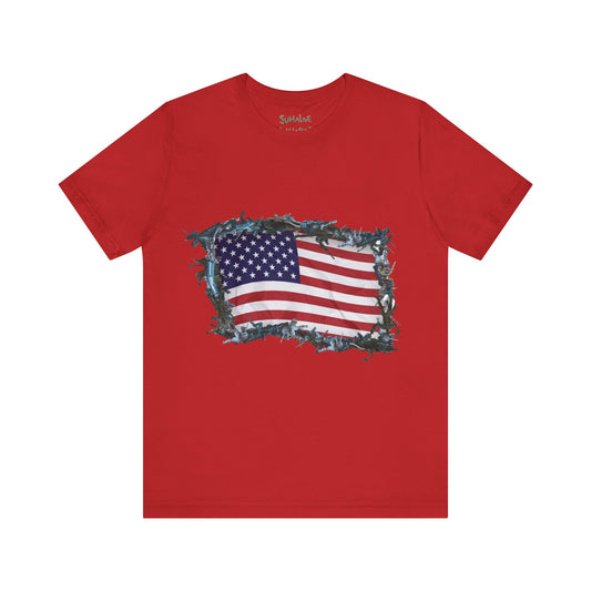 Patriotic Soldiers Short Sleeve Tee