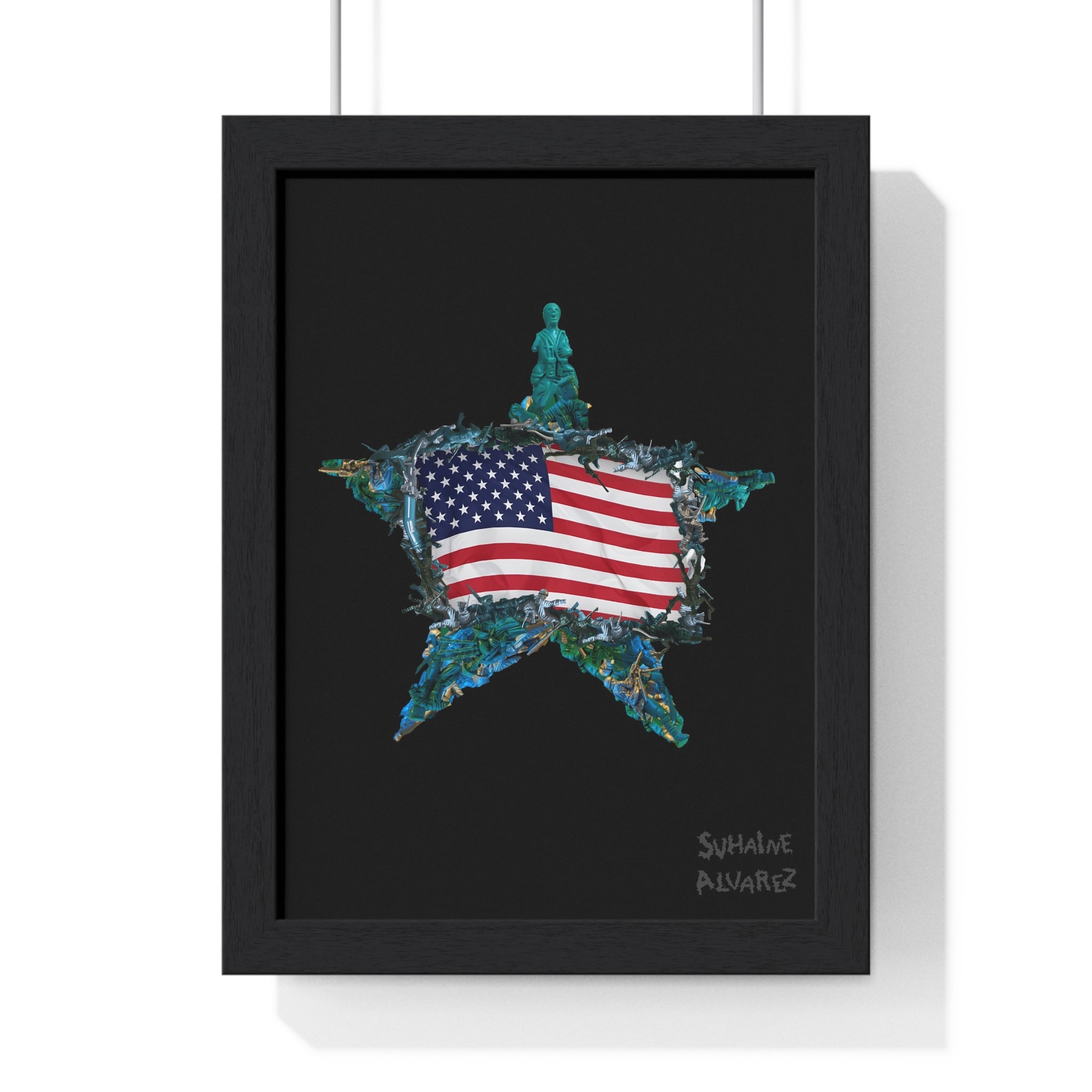 Copy of Peace Vertical Framed Poster — Minimalist Inspirational Wall Art