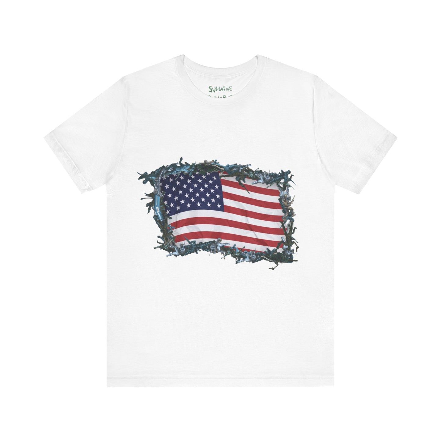 Patriotic Soldiers Short Sleeve Tee