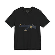 Black Gold AK Shirt — t-shirt graphique SVHAINE ALVAREZ — vue produit 2