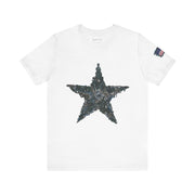 Patriotic Star Soldiers Unisex Cotton T-Shirt