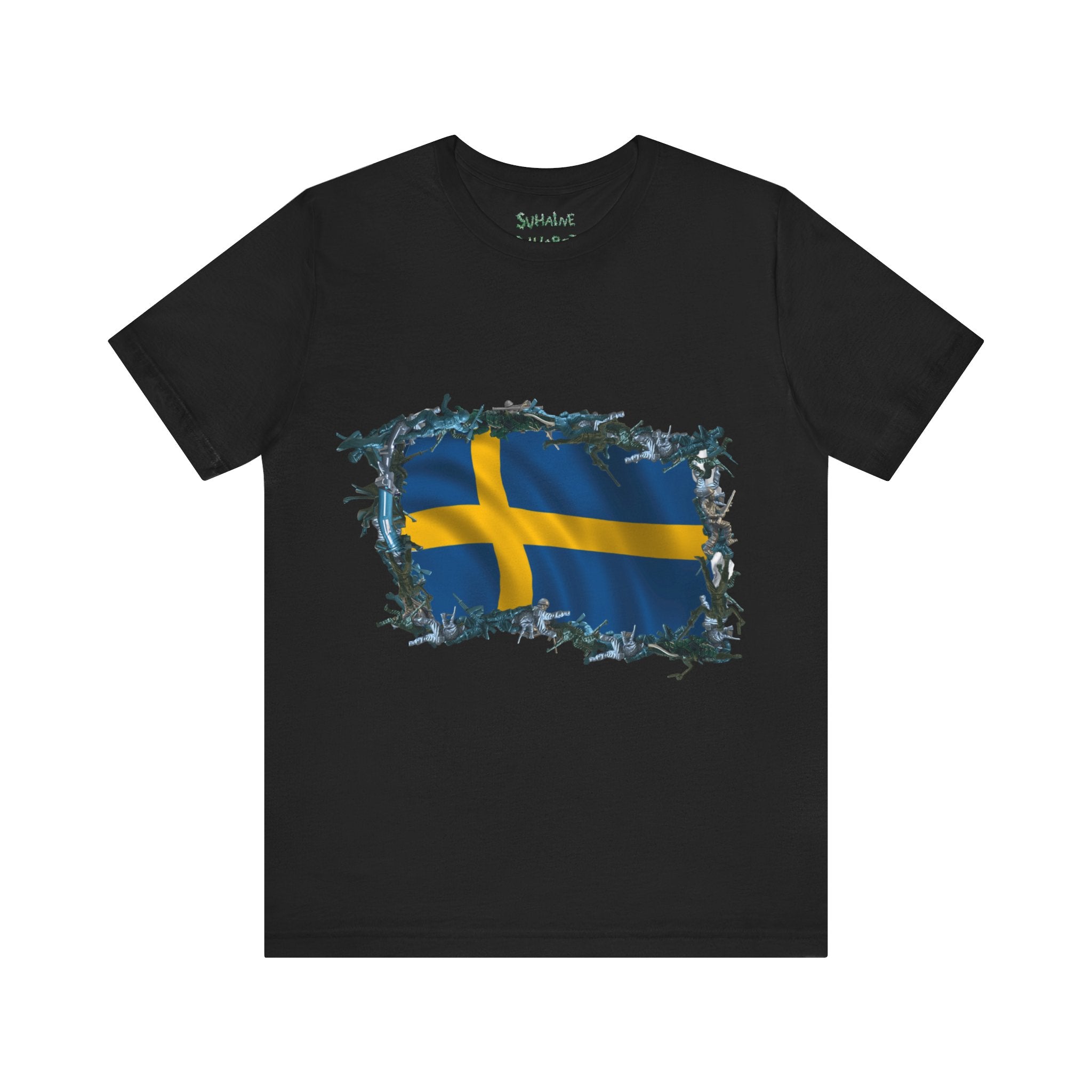 Sweden Patriotic Soldiers Short Sleeve Tee