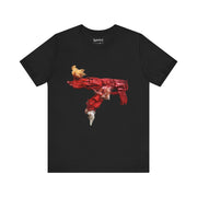 RED Brushstroke Gun Graphic Tee