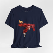 Red Brushstroke Shirt — t-shirt graphique SVHAINE ALVAREZ — vue produit 16