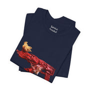 Red Brushstroke Shirt — t-shirt graphique SVHAINE ALVAREZ — vue produit 15