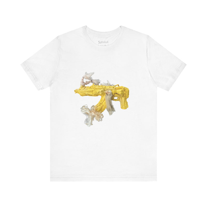 YELLOW DRACO DOLLS SHIRT — T-shirt graphique unisexe