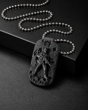 SOLDIERS NECKLACE (BLACK)