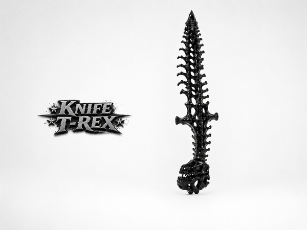 KNIFE T-REX — création SVHAINE ALVAREZ — vue 1