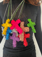 NECKLACE FIRE CROSS