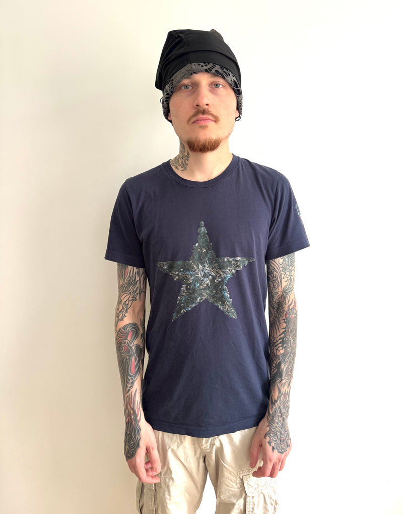 Patriotic Star Soldiers Unisex Cotton T-Shirt