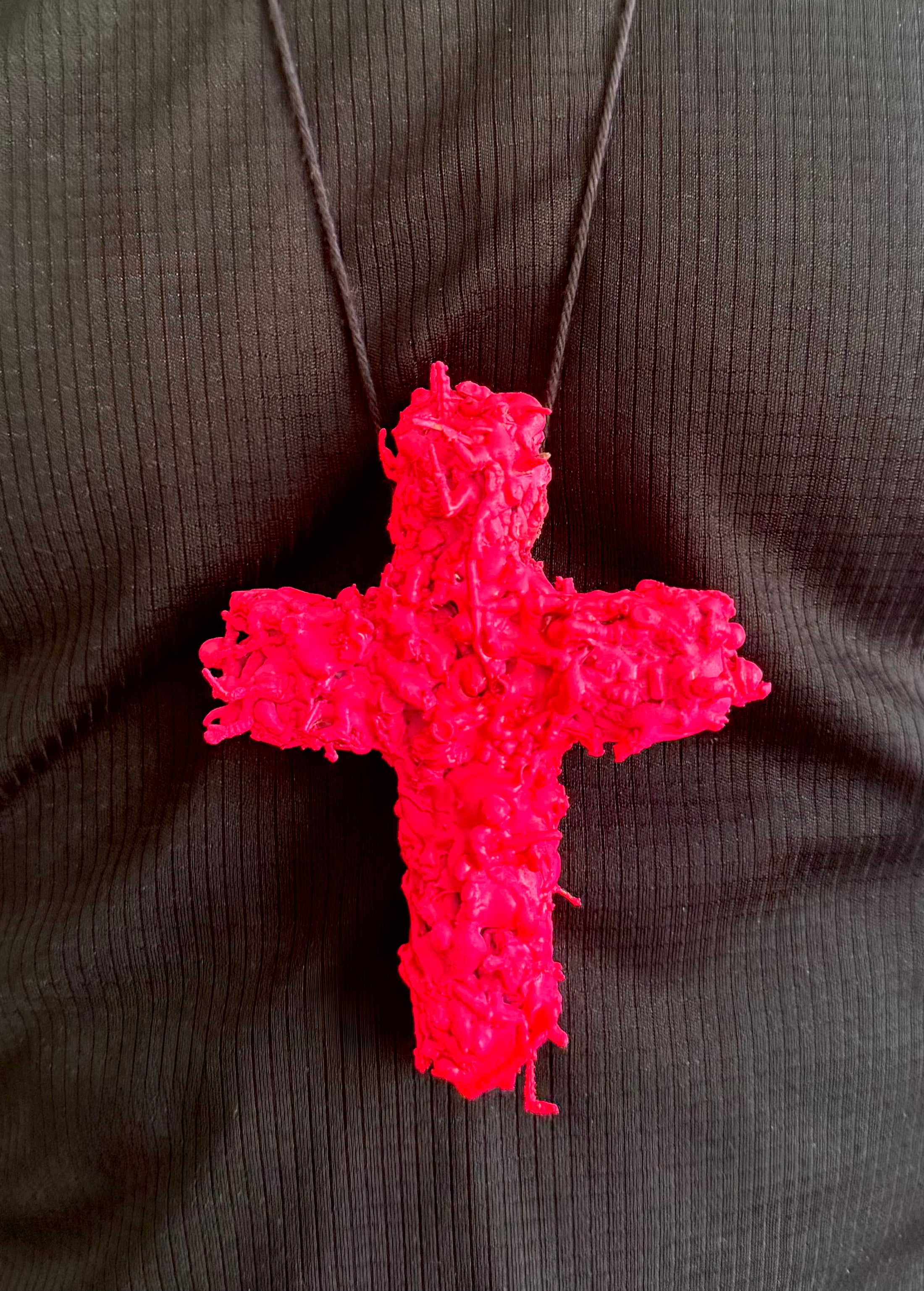 PINK CROSSLACE