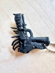 BONES PISTOL KEYCHAIN — Porte-clés sculpture miniature