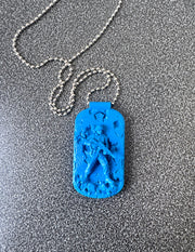 SOLDIERS NECKLACE (blue)