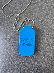 SOLDIERS NECKLACE (blue)