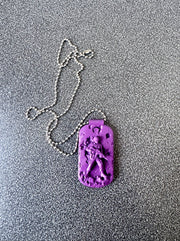 SOLDIERS NECKLACE (PURPLE)