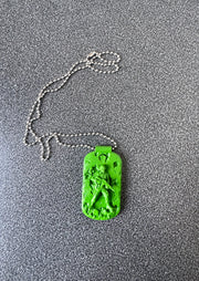 SOLDIER NECKLACE (GREEN)