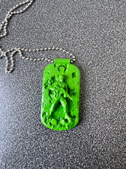 SOLDIER NECKLACE (GREEN)