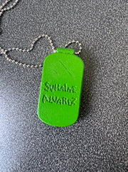 SOLDIER NECKLACE (GREEN)