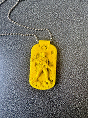 SOLDIERS NECKLACE (YELLOW)