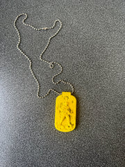 SOLDIERS NECKLACE (YELLOW)