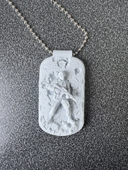 SOLDIERS NECKLACE (WHITE)
