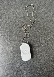 SOLDIERS NECKLACE (WHITE)