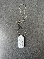 SOLDIERS NECKLACE (WHITE)