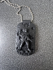 SOLDIERS NECKLACE (BLACK)