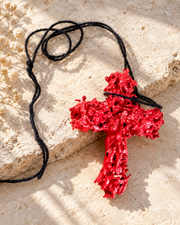 NECKLACE FIRE CROSS