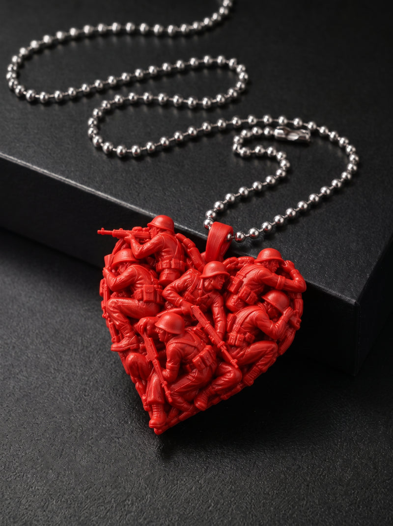 RIOT HEART NECKLACE