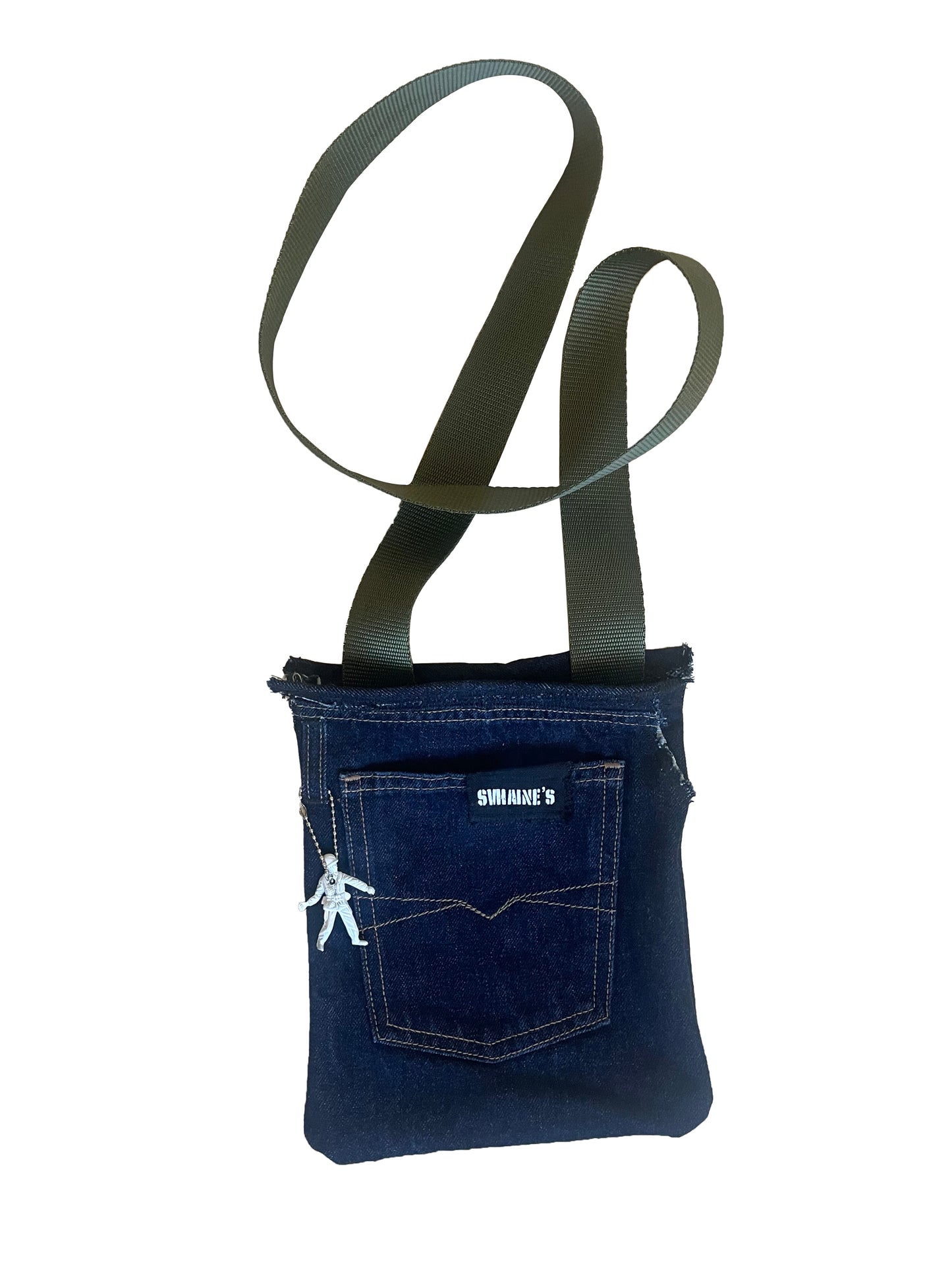 Svhaine's bag jeans bleu foncé