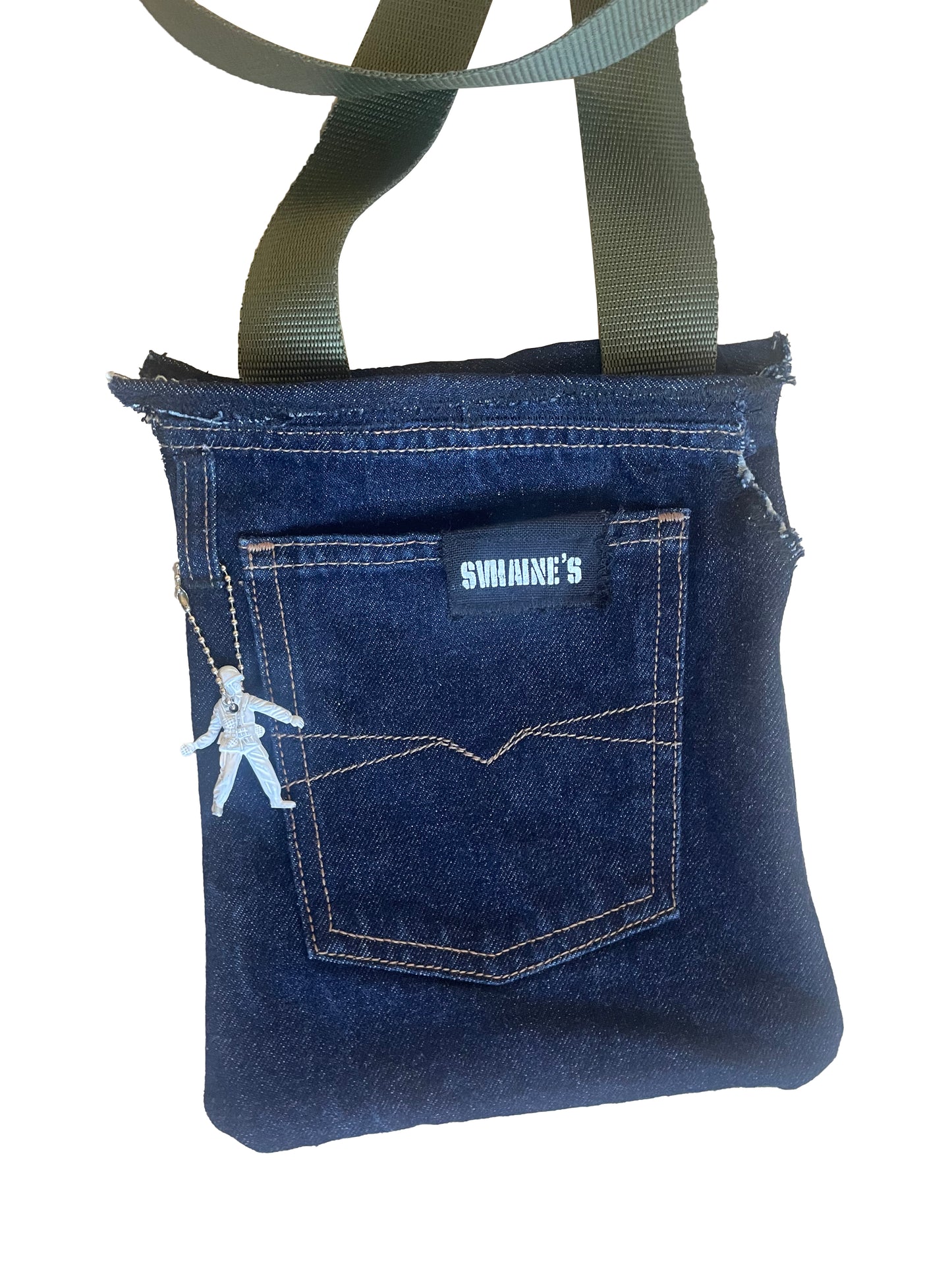 Svhaine's bag jeans bleu foncé