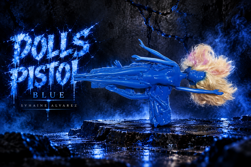 DOLLS PISTOL BLUE