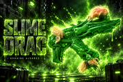 SLIME DRAC — visuel bundle vert toxique — SVHAINE ALVAREZ