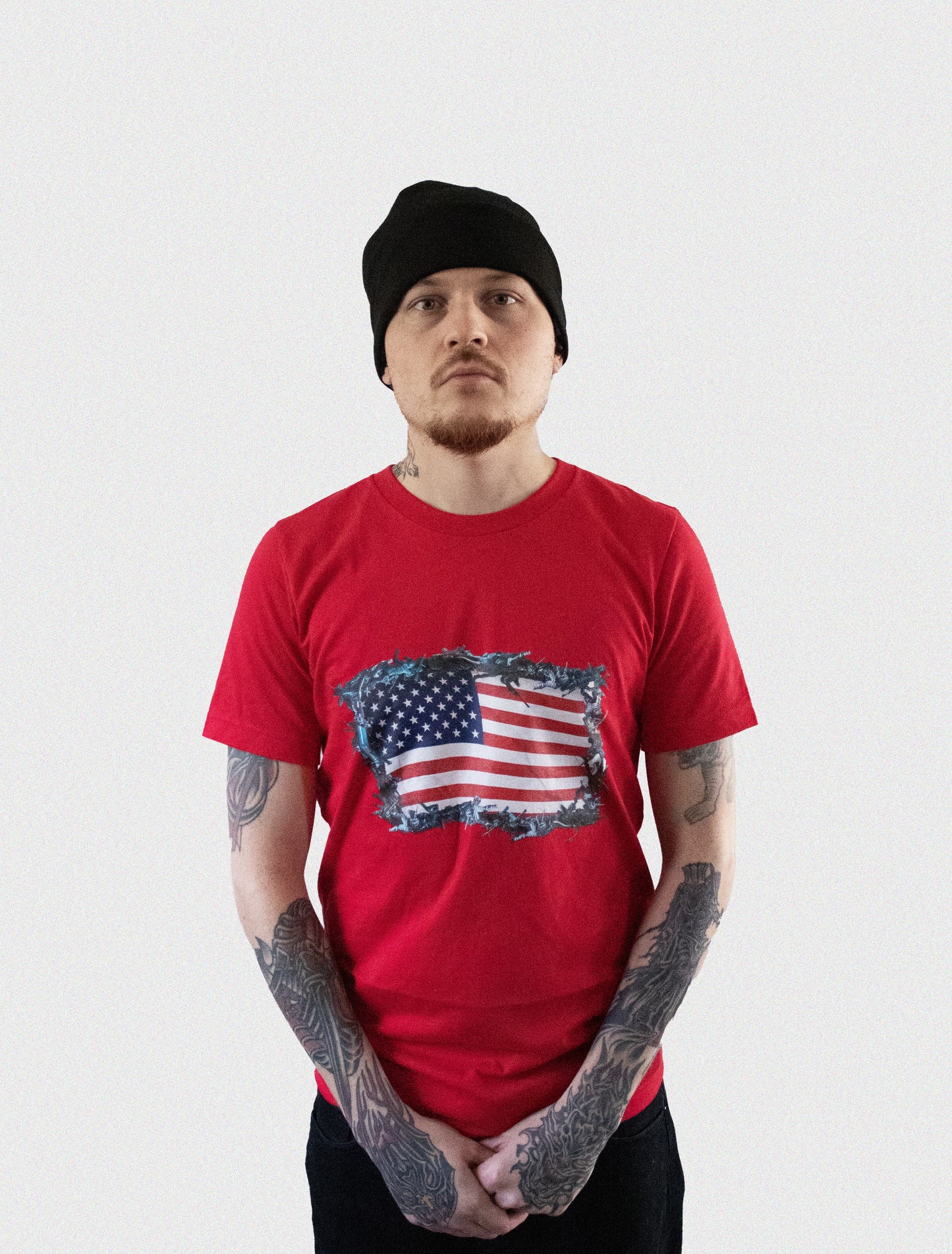 Patriotic Soldiers Short Sleeve Tee